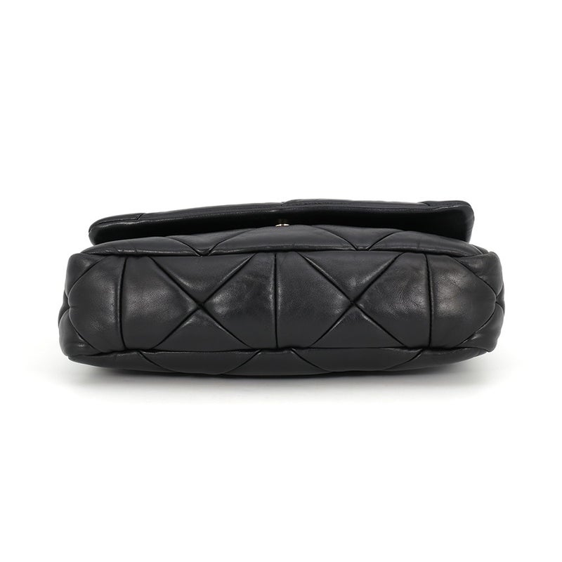 プラダ ワンショルダーバッグ システム パッチワーク レザー 1BD291 PRADA 黒
