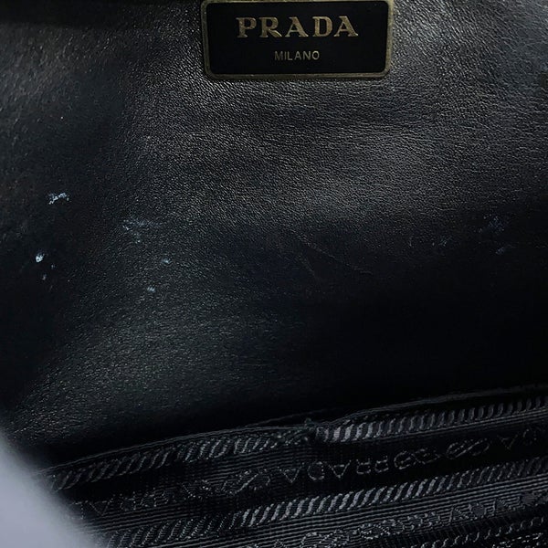 プラダ ワンショルダーバッグ システム パッチワーク レザー 1BD291 PRADA 黒
