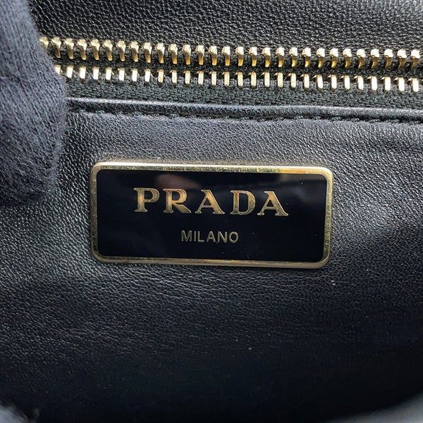 プラダ ワンショルダーバッグ システム パッチワーク レザー 1BD291 PRADA 黒