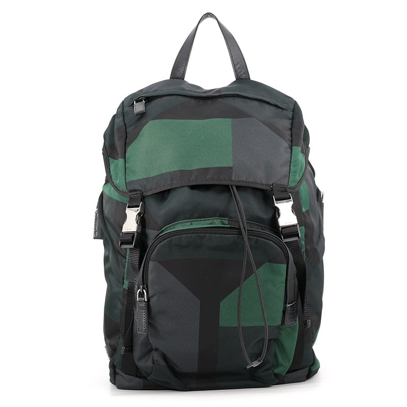 プラダ バックパック ナイロン V135M PRADA リュックサック バッグ メンズ 黒