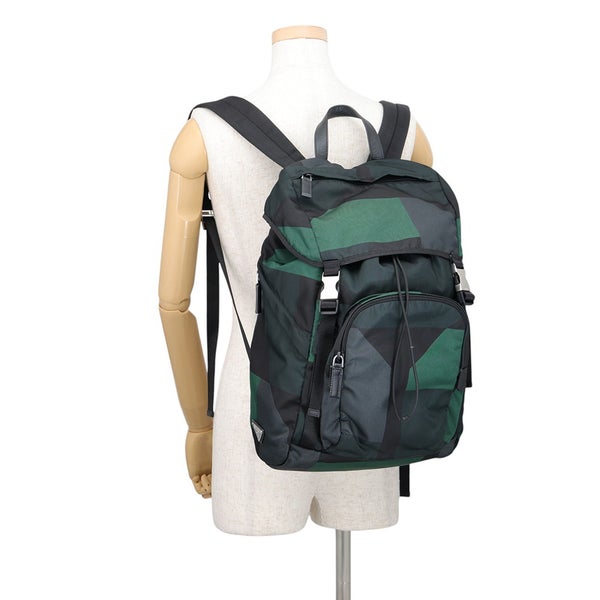 プラダ バックパック ナイロン V135M PRADA リュックサック バッグ メンズ 黒
