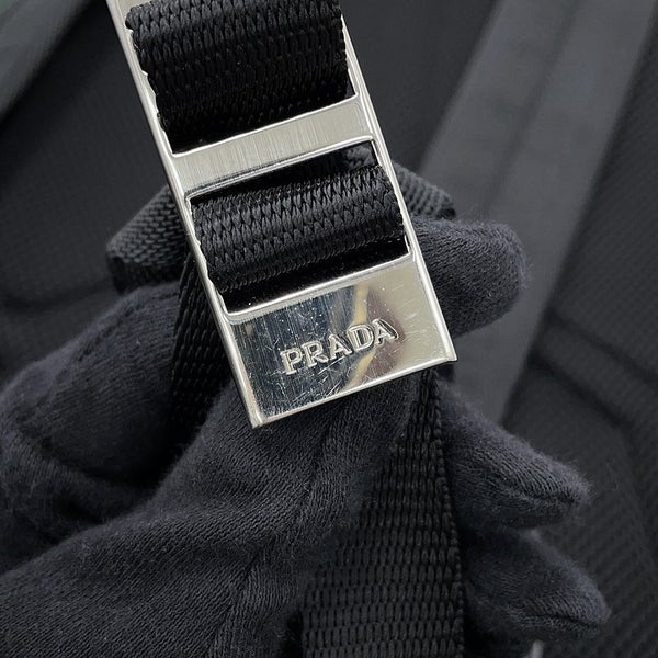 プラダ バックパック ナイロン V135M PRADA リュックサック バッグ メンズ 黒