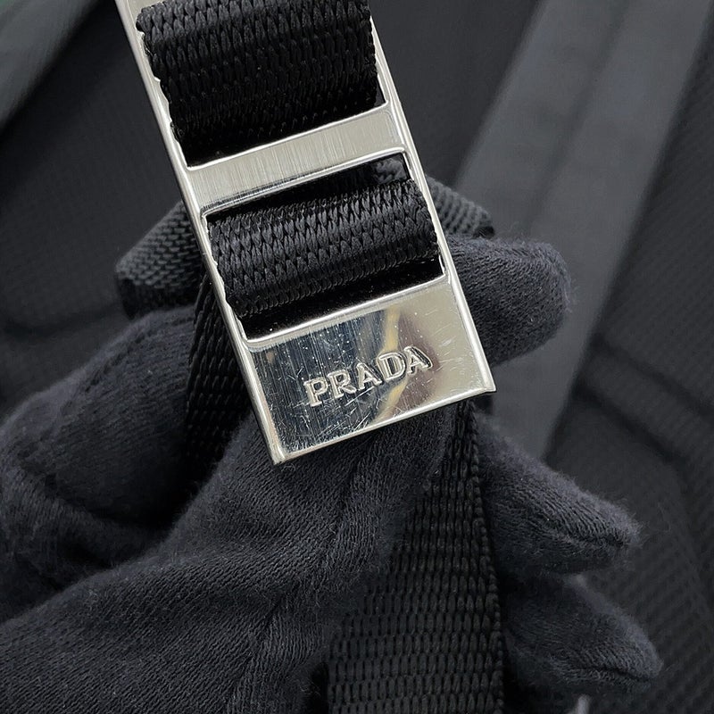 プラダ バックパック ナイロン V135M PRADA リュックサック バッグ メンズ 黒