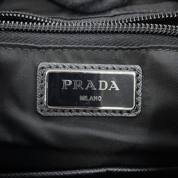 プラダ バックパック ナイロン V135M PRADA リュックサック バッグ メンズ 黒