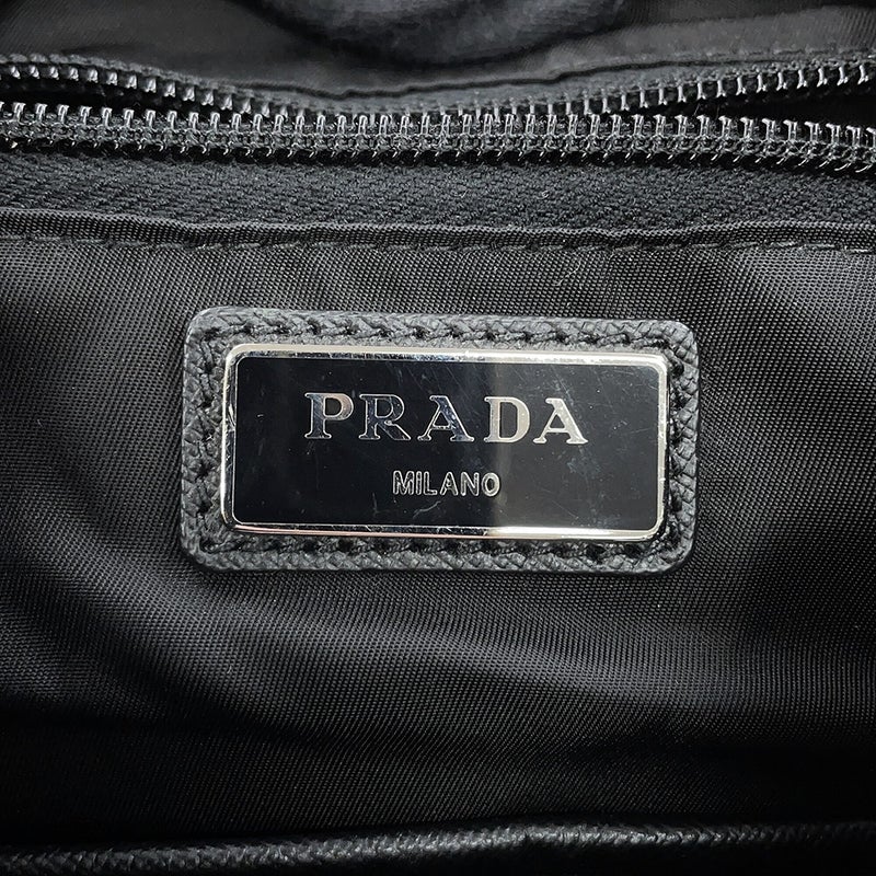 プラダ バックパック ナイロン V135M PRADA リュックサック バッグ メンズ 黒