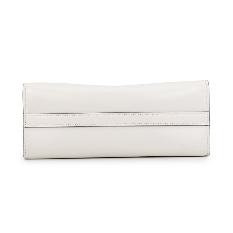 プラダ ハンドバッグ エンボス トライアングルロゴ レザー 1BG382 PRADA 2way 白