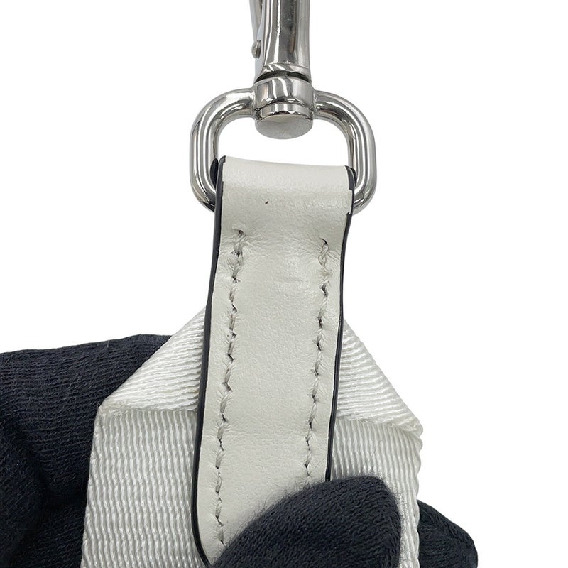 プラダ ハンドバッグ エンボス トライアングルロゴ レザー 1BG382 PRADA 2way 白