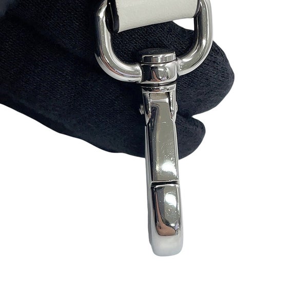 プラダ ハンドバッグ エンボス トライアングルロゴ レザー 1BG382 PRADA 2way 白