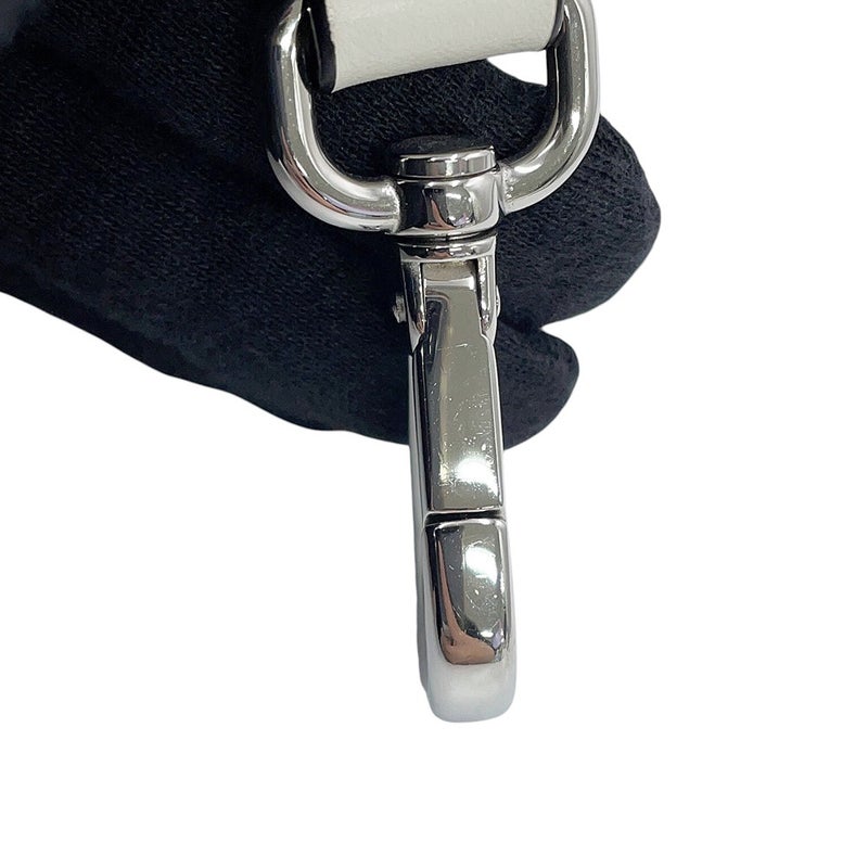 プラダ ハンドバッグ エンボス トライアングルロゴ レザー 1BG382 PRADA 2way 白