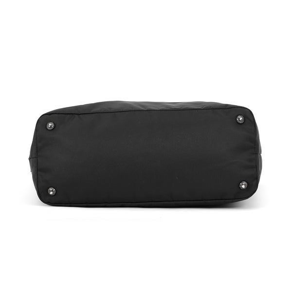 プラダ トートバッグ ナイロン レザー PRADA 黒