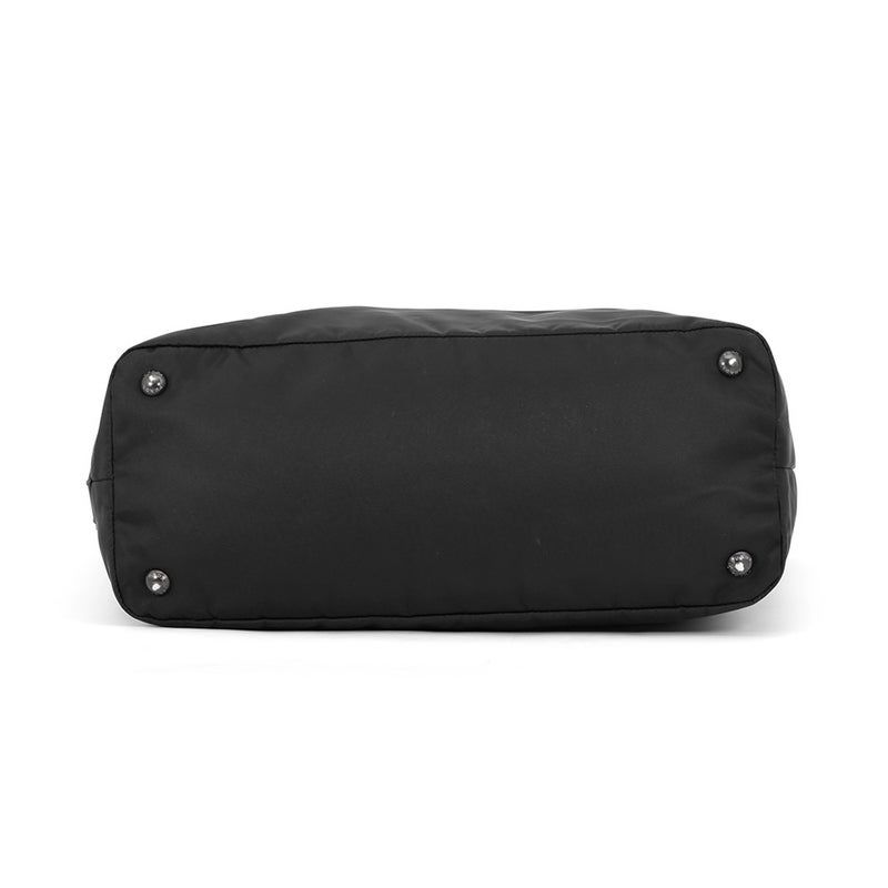 プラダ トートバッグ ナイロン レザー PRADA 黒