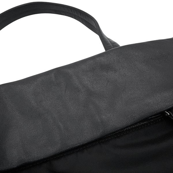 プラダ トートバッグ ナイロン レザー PRADA 黒