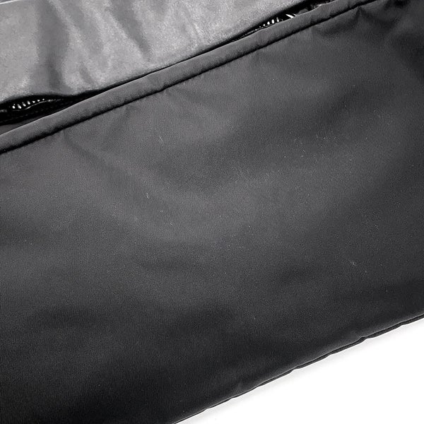 プラダ トートバッグ ナイロン レザー PRADA 黒