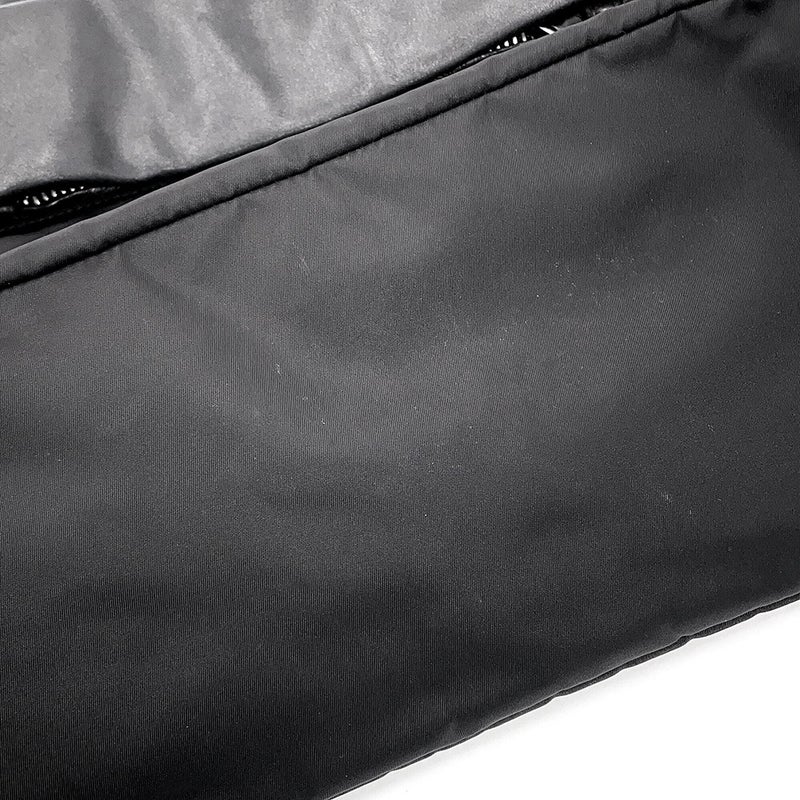 プラダ トートバッグ ナイロン レザー PRADA 黒