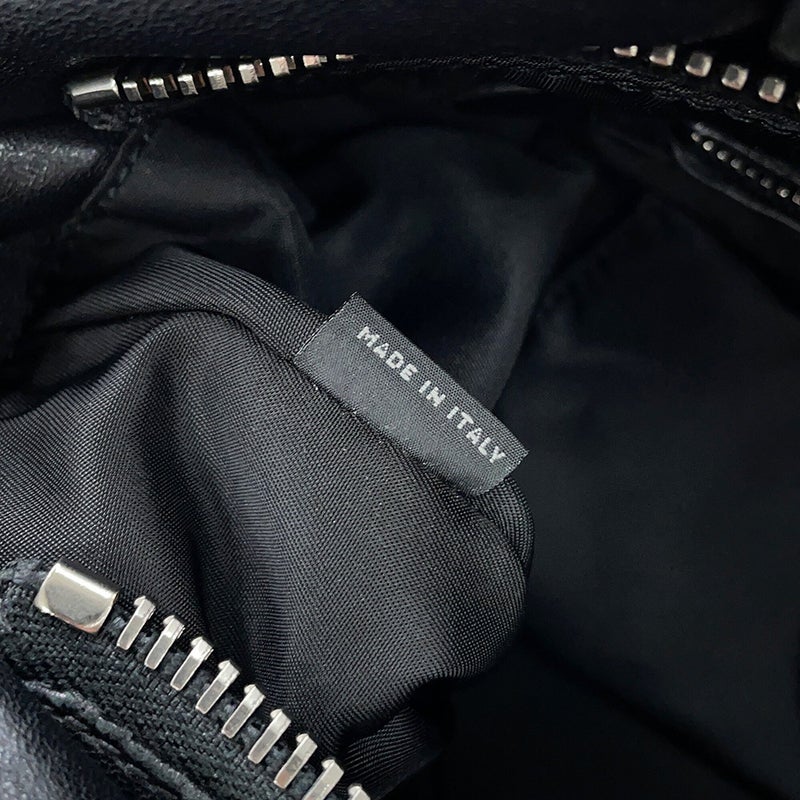 プラダ トートバッグ ナイロン レザー PRADA 黒