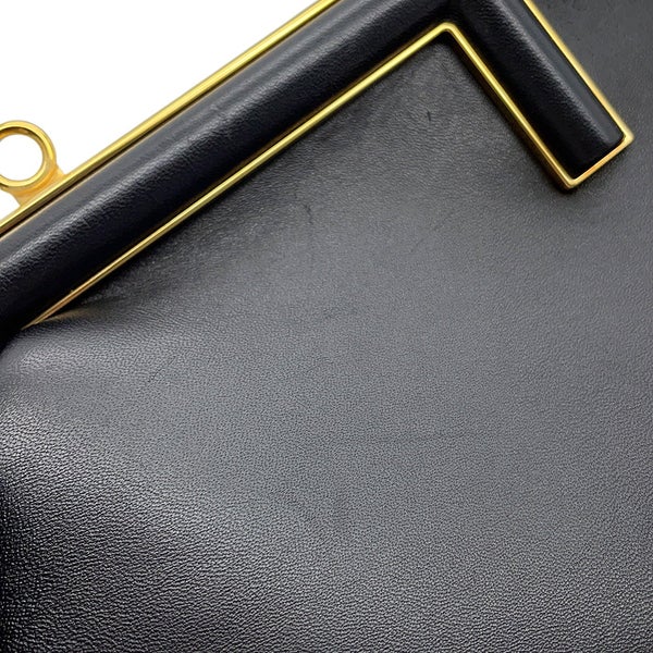 フェンディ クラッチバッグ ファースト スモール 8BP129 FENDI 2wayショルダーバッグ 黒