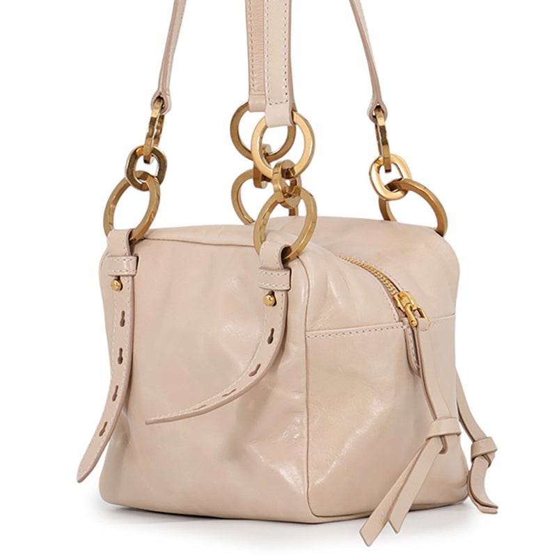 プラダ ハンドバッグ トップハンドル ミニバッグ ダングル レザー 1BB137 PRADA