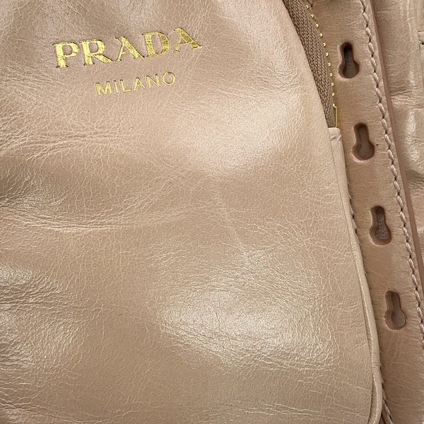 プラダ ハンドバッグ トップハンドル ミニバッグ ダングル レザー 1BB137 PRADA