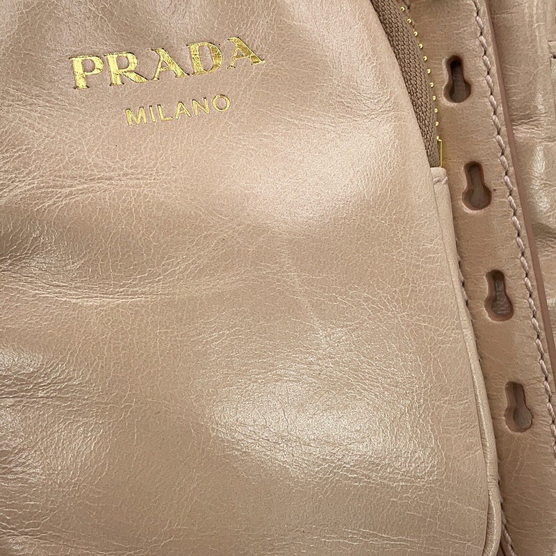 プラダ ハンドバッグ トップハンドル ミニバッグ ダングル レザー 1BB137 PRADA