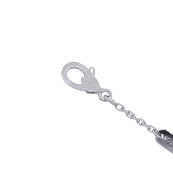 ヴァンクリ ネックレス ヴィンテージ アルハンブラ ギヨシェ ダイヤモンド 1P K18WG/K18PG VCARPNTH00 2024年ホリデー限定