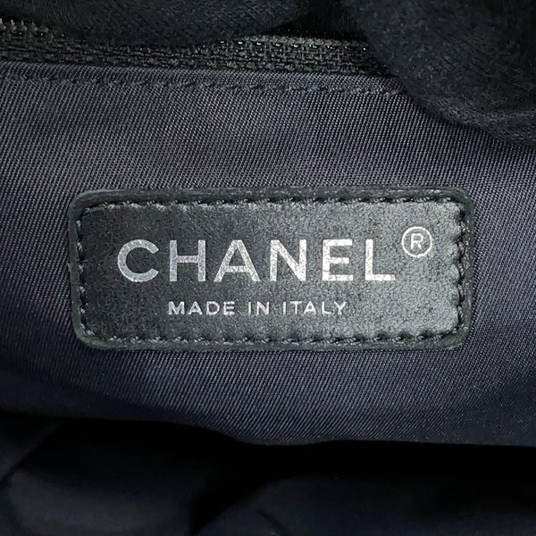 シャネル トートバッグ パリビアリッツ トートMM ミディアム マトラッセ ココチャーム A34209 CHANEL バッグ 黒