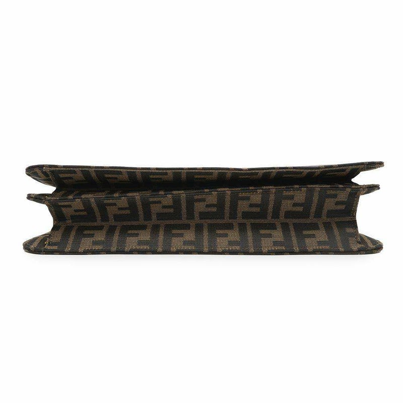 フェンディ ハンドバッグ ズッカ柄 ビジネスバッグ キャンバス 0914117 FENDI 2way