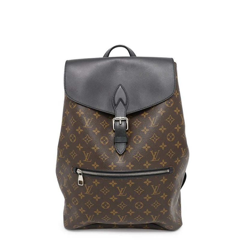 ルイヴィトン リュック モノグラム・マカサー パルク M40637 LOUIS VUITTON バックパック 黒 ブラック
