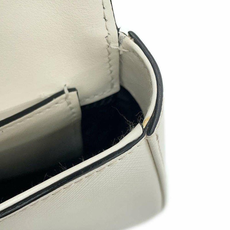 プラダ チェーンショルダーバッグ シドニー レザー 1BD219 PRADA 白