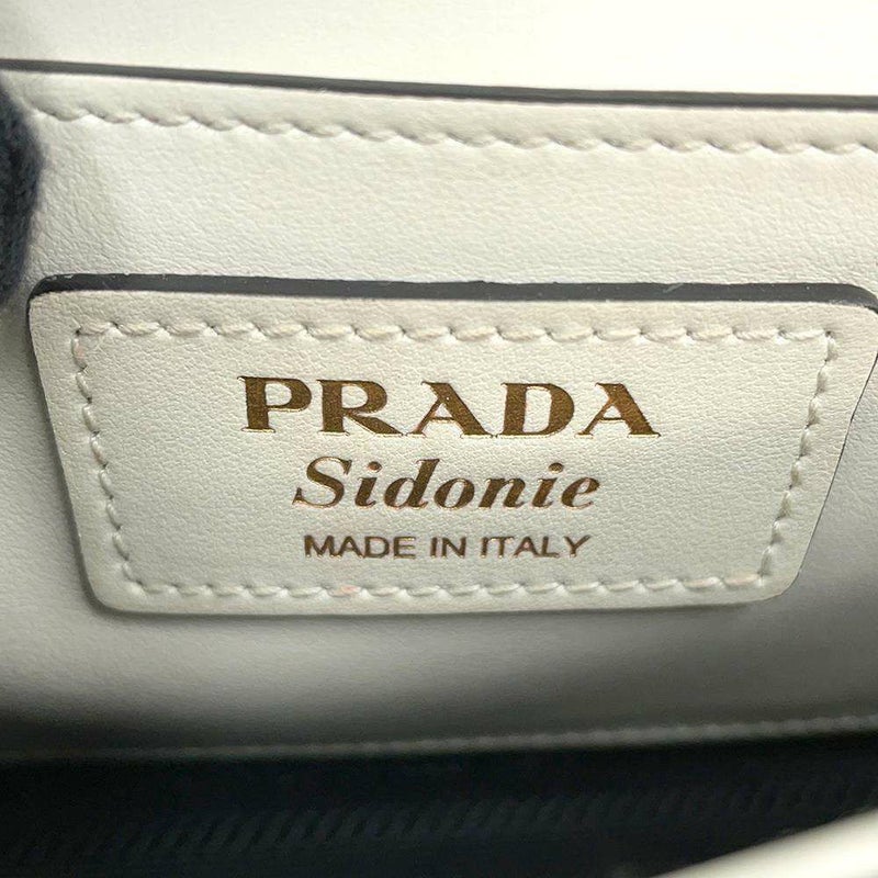 プラダ チェーンショルダーバッグ シドニー レザー 1BD219 PRADA 白