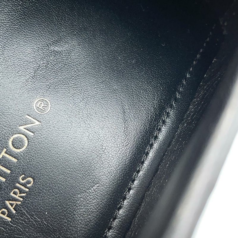 ルイヴィトン ローファー カーフレザー グローブライン メンズサイズ6 1/2 LOUIS VUITTON 靴 ブラック 黒