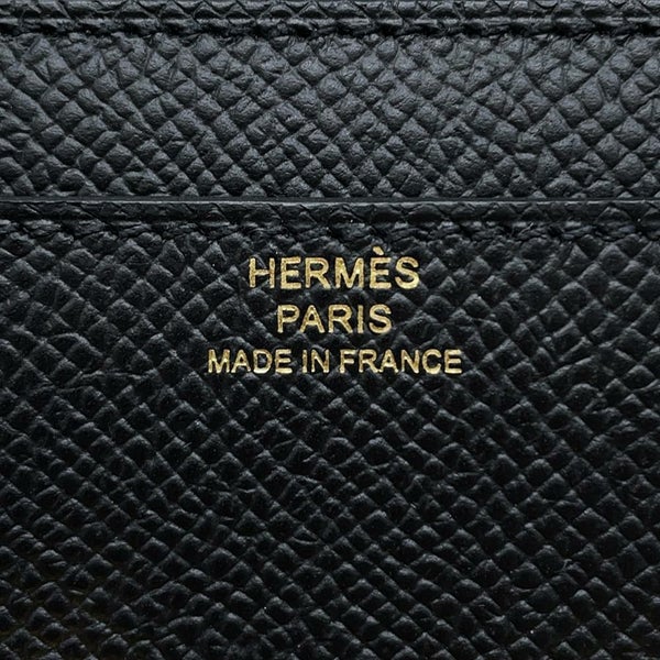 エルメス 長財布 コンスタンス トゥーゴー ロング ブラック/ゴールド金具 エプソン U刻印