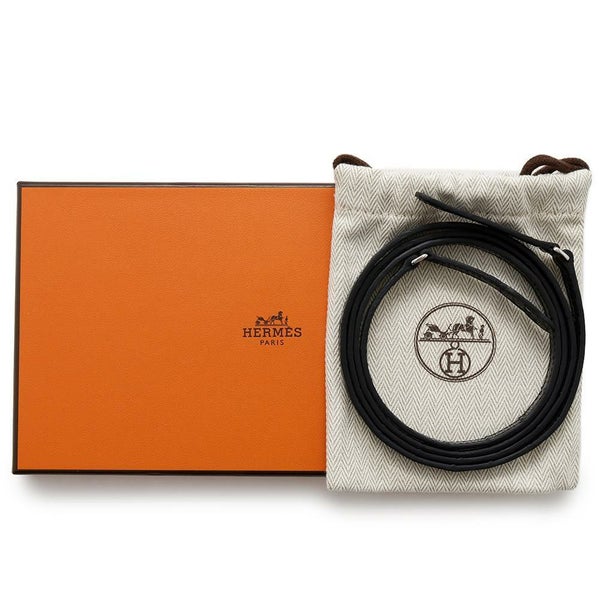 エルメス ケリーウォレット ロング トゥーゴー ブラック/シルバー金具 アリゲーターシャイン B刻印 黒