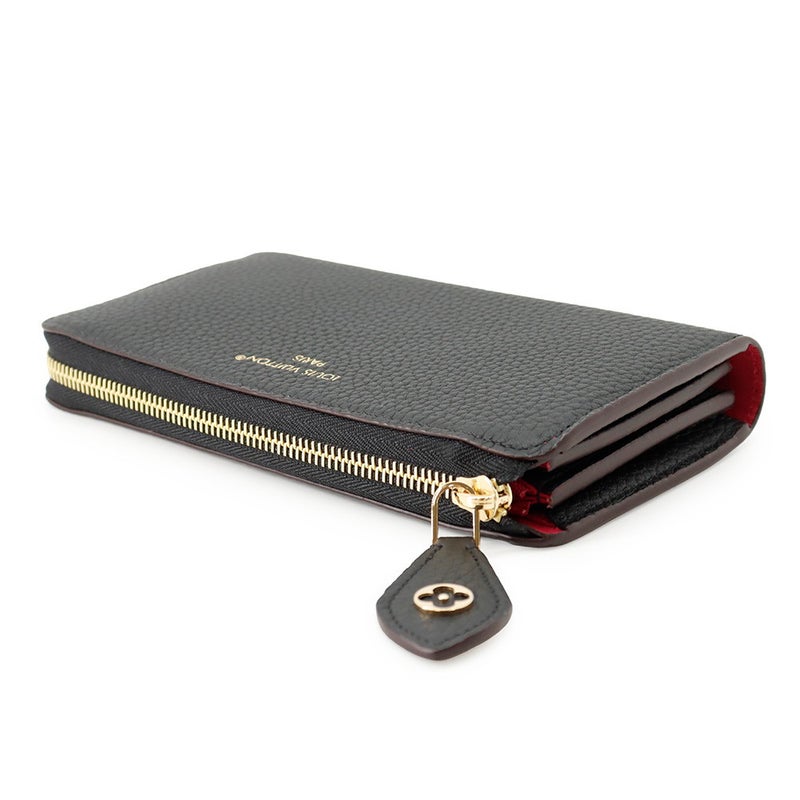 ルイヴィトン 長財布 トリヨンレザー ポルトフォイユ・コメット M63102 LOUIS VUITTON 黒 ブラック L字ファスナー