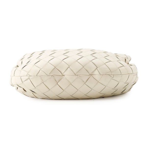 ボッテガヴェネタ ハンドバッグ ミニ ジョディ レザー 651876 BOTTEGA VENETA バッグ イントレチャート 白