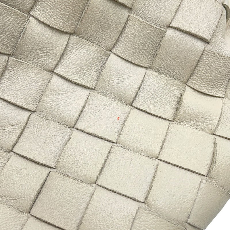 ボッテガヴェネタ ハンドバッグ ミニ ジョディ レザー 651876 BOTTEGA VENETA バッグ イントレチャート 白