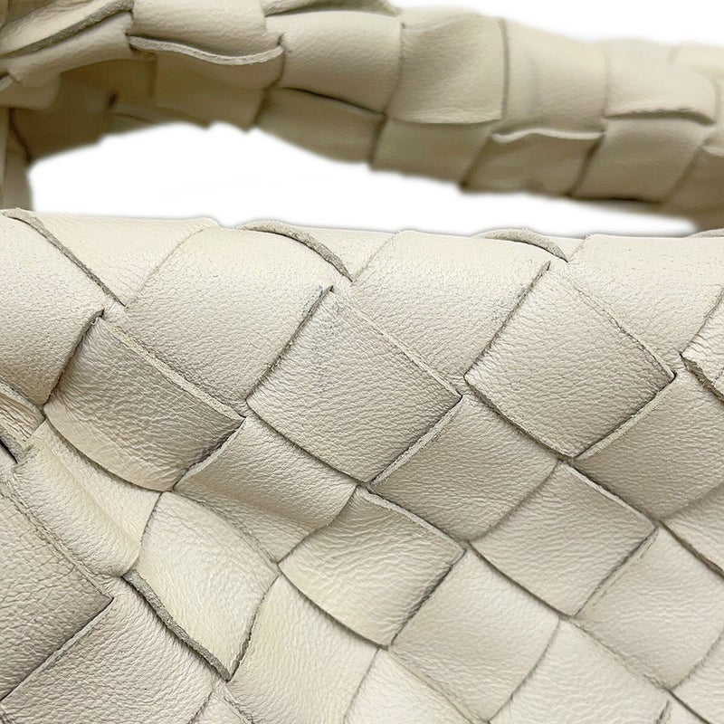 ボッテガヴェネタ ハンドバッグ ミニ ジョディ レザー 651876 BOTTEGA VENETA バッグ イントレチャート 白