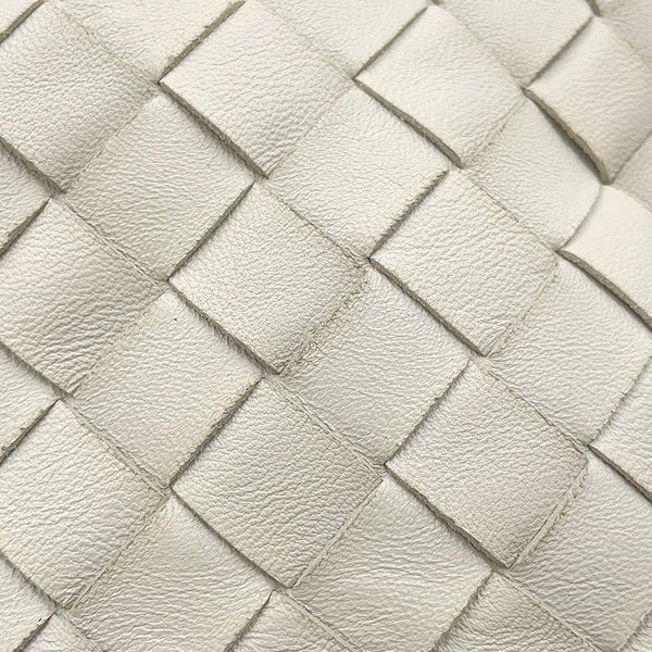 ボッテガヴェネタ ハンドバッグ ミニ ジョディ レザー 651876 BOTTEGA VENETA バッグ イントレチャート 白