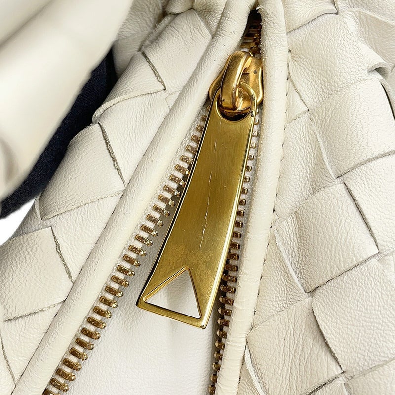 ボッテガヴェネタ ハンドバッグ ミニ ジョディ レザー 651876 BOTTEGA VENETA バッグ イントレチャート 白