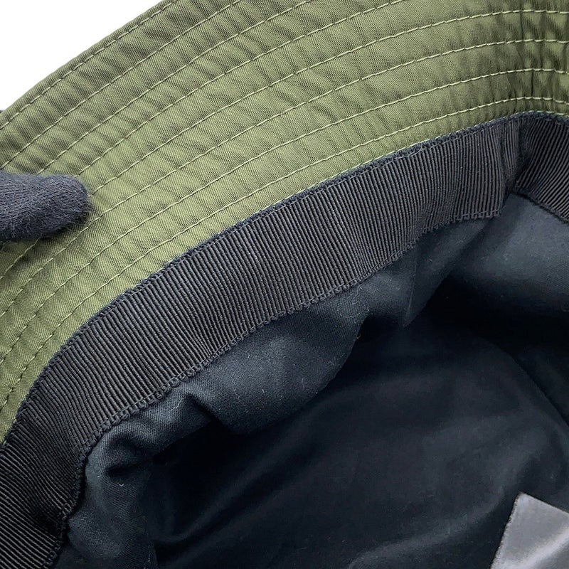 プラダ バケットハット Re-Nylon トライアングルロゴ サイズM 2HC137 PRADA 帽子