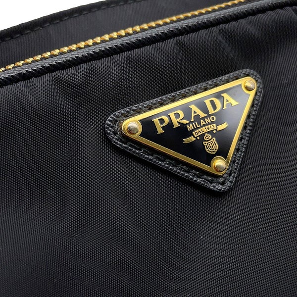 プラダ ハンドバッグ トライアングルロゴ ナイロン 1BG308 PRADA 2wayショルダーバッグ 黒