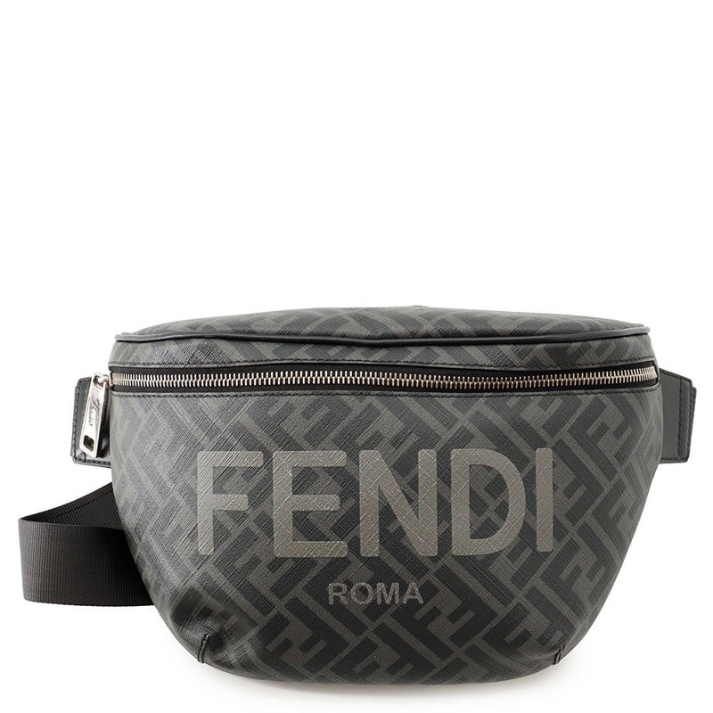 フェンディ ボディバッグ ロゴ ズッカ柄 PVC 7VA562 FENDI バッグ ベルトバッグ ウエストポーチ