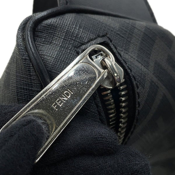 フェンディ ボディバッグ ロゴ ズッカ柄 PVC 7VA562 FENDI バッグ ベルトバッグ ウエストポーチ