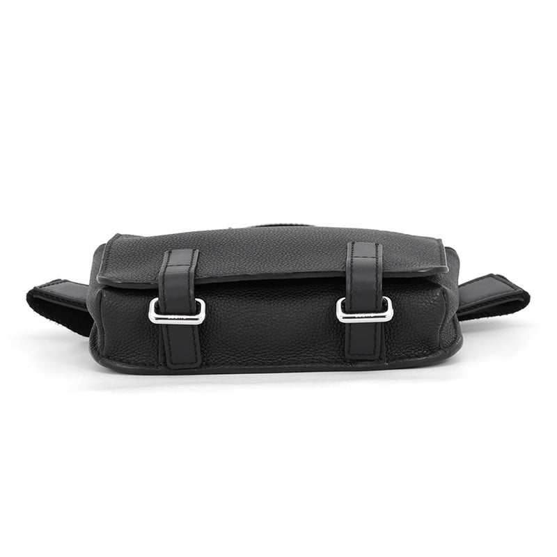 ロエベ ボディバッグ ミリタリー バムバック レザー 317.12AB234 LOEWE 黒
