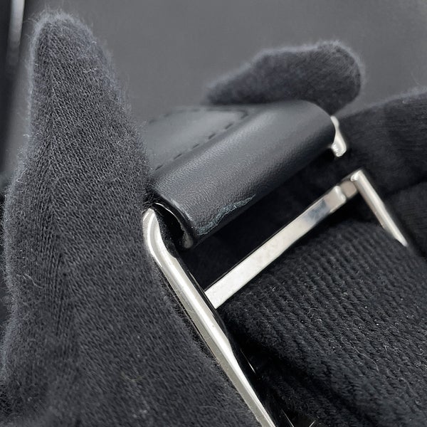 ロエベ ボディバッグ ミリタリー バムバック レザー 317.12AB234 LOEWE 黒