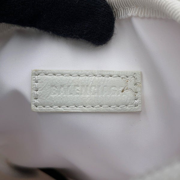 バレンシアガ ショルダーバッグ NASA フォンホルダー キャンバス 659143 BALENCIAGA 白 セール品