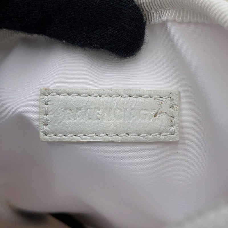 バレンシアガ ショルダーバッグ NASA フォンホルダー キャンバス 659143 BALENCIAGA 白 セール品