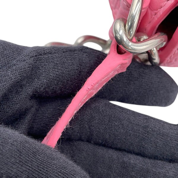 バレンシアガ ショルダーバッグ リンゼイ 型押しレザー 701141 BALENCIAGA セール品