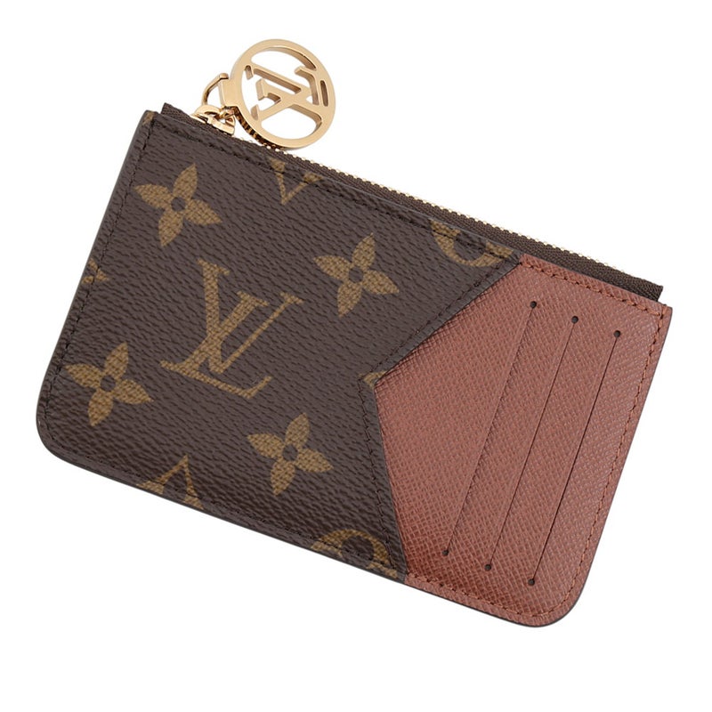 ルイヴィトン カードケース モノグラム ポルトカルト・ロミー M81880 LOUIS VUITTON ブラウン 小銭入れ
