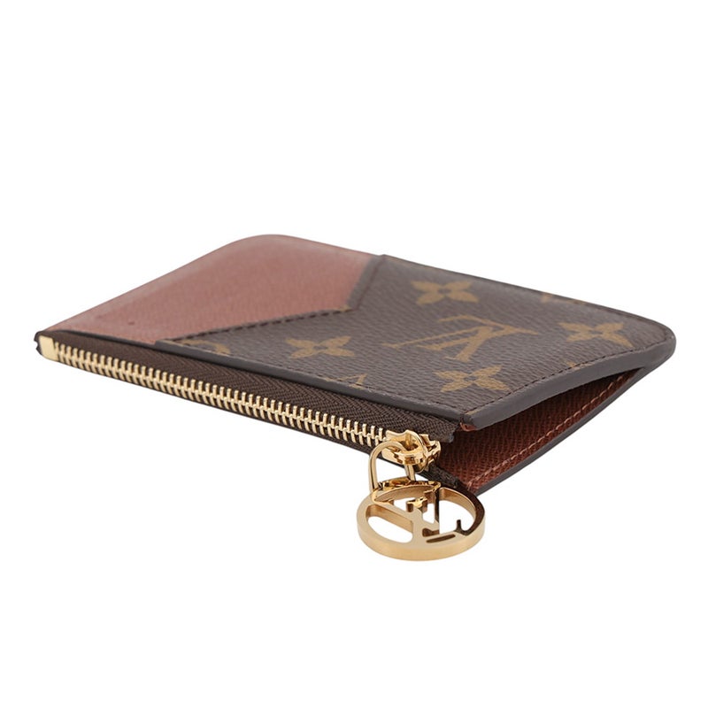 ルイヴィトン カードケース モノグラム ポルトカルト・ロミー M81880 LOUIS VUITTON ブラウン 小銭入れ