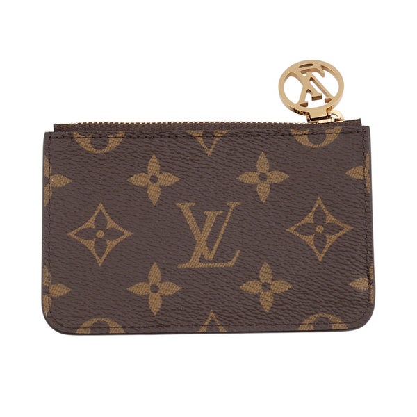 ルイヴィトン カードケース モノグラム ポルトカルト・ロミー M81880 LOUIS VUITTON ブラウン 小銭入れ